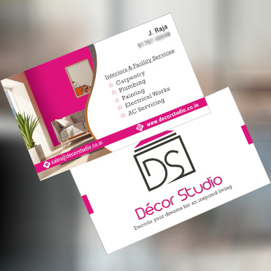 Visiting card printing in urapakkam